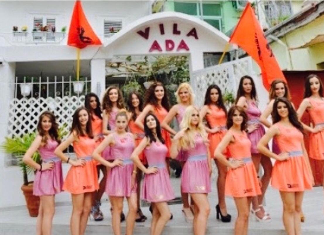 Vila Ada Hotel Тирана Экстерьер фото